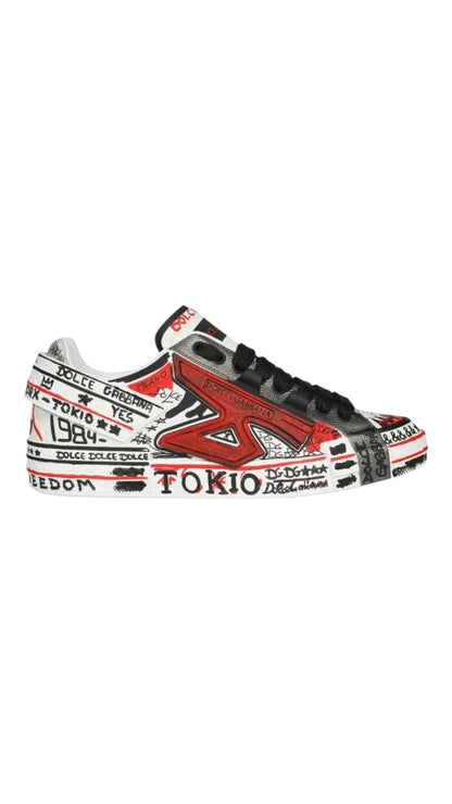 Dolce & Gabbana portofino graffiti print