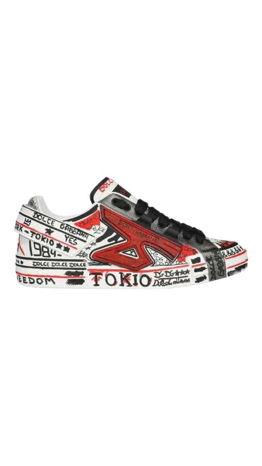 Dolce & Gabbana portofino graffiti print