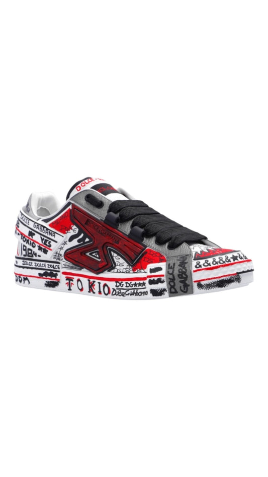 Dolce & Gabbana portofino graffiti print