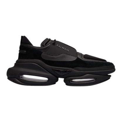 Balmain Black B-Bold Low-Top Sneakers