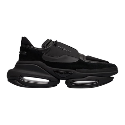 Balmain Black B-Bold Low-Top Sneakers