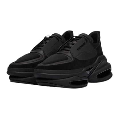 Balmain Black B-Bold Low-Top Sneakers