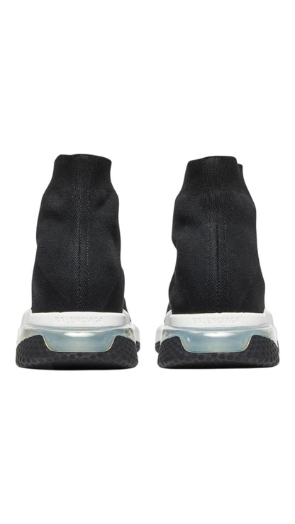 Balenciaga speed sneaker clearsole-black/white
