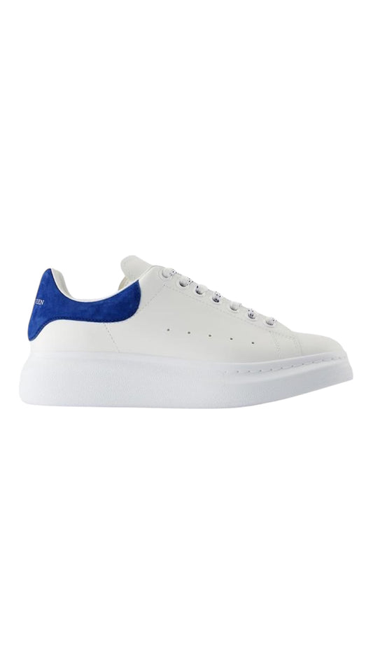 Alexander McQueen oversized sneakers white/blue