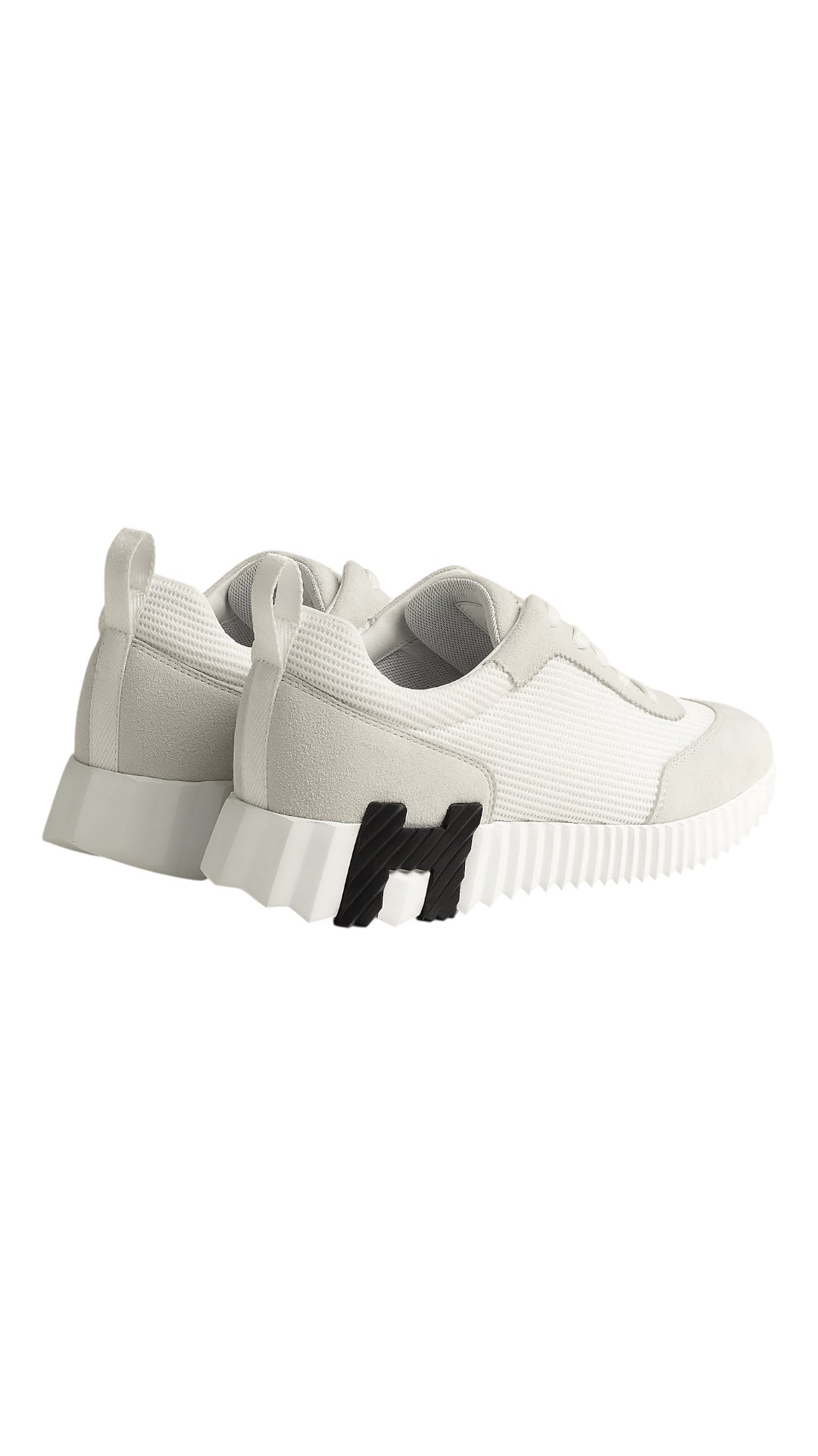 Hermes bouncing sneakers white