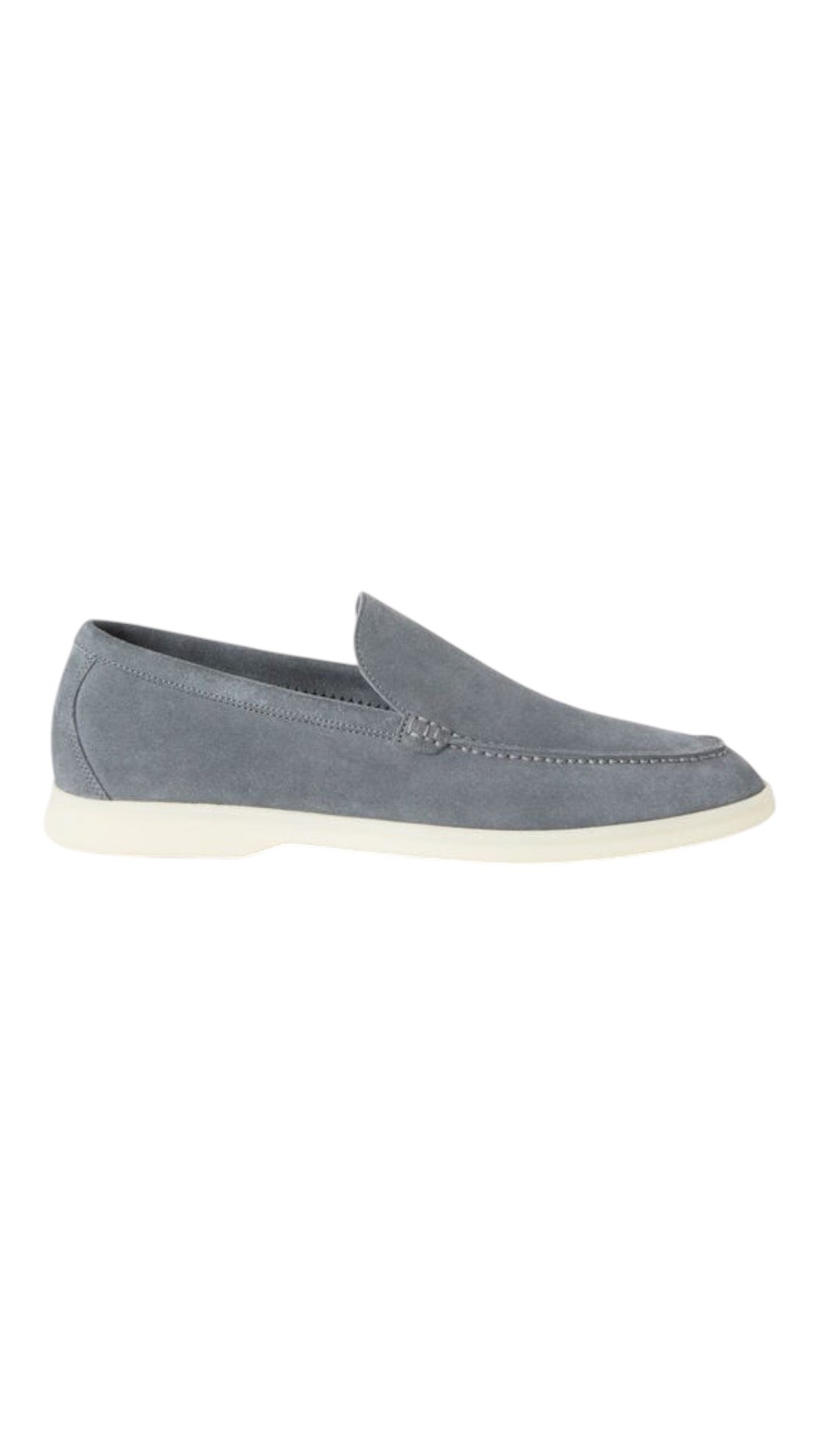 Loro Piana summer walk loafer grey