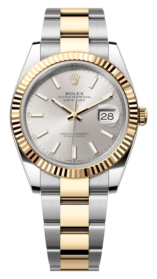 Rolex dayejust 41 oystersteel and yellow gold