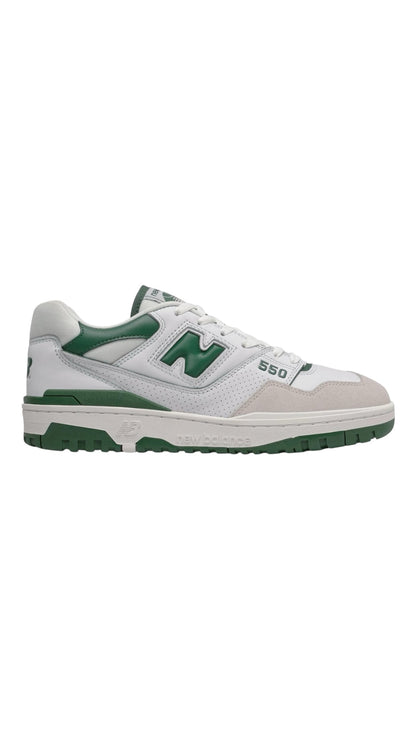 New balance 550 white/green