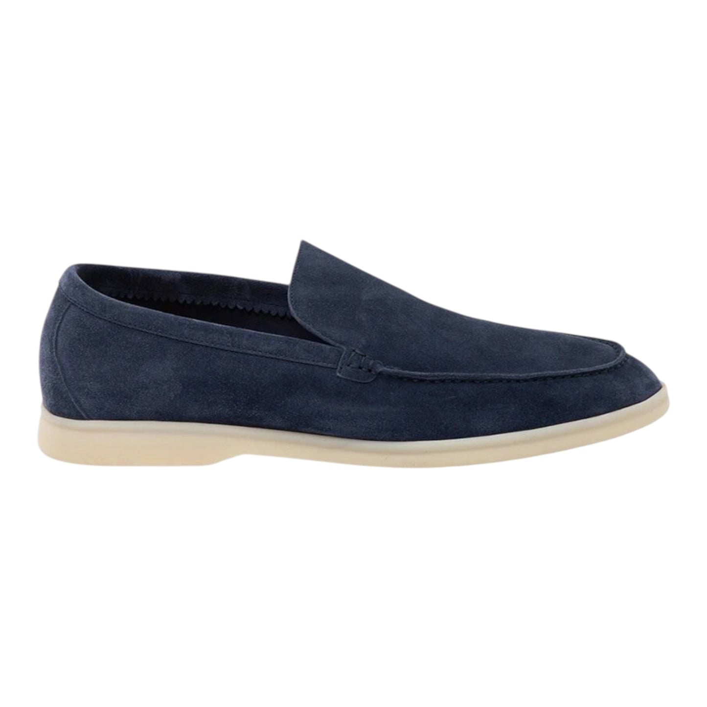 Loro Piana summer walk Loafer navy blue