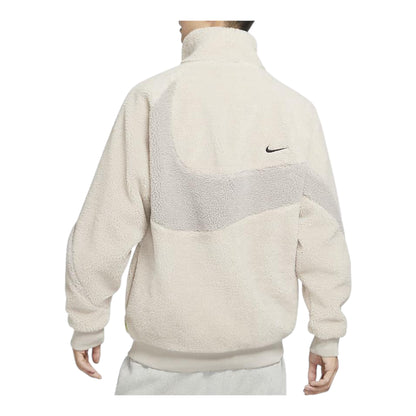 Nike big swoosh zipped reversible  jacket