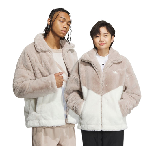 Adidas men/women faux fur jacket
