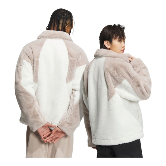 Adidas men/women faux fur jacket