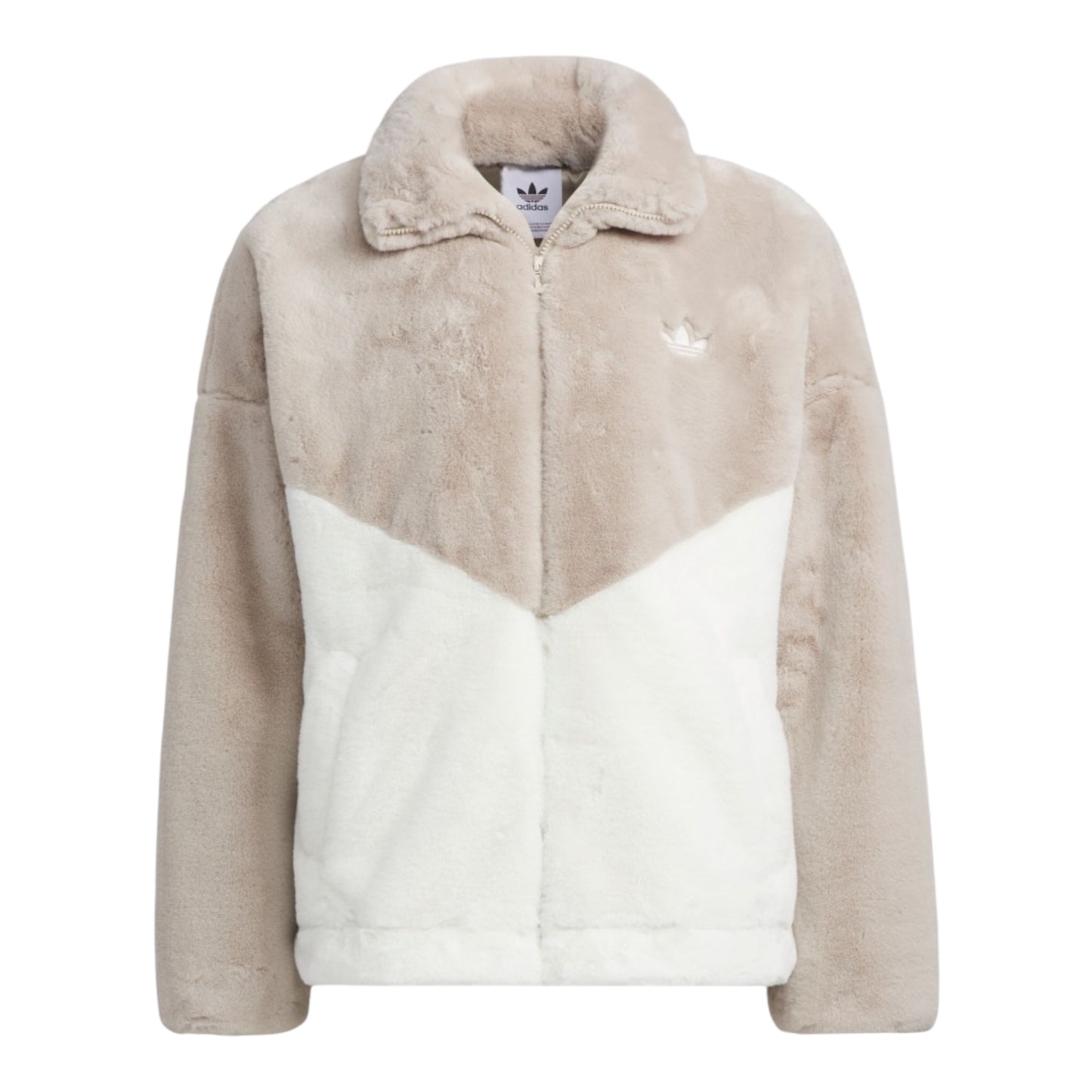 Adidas men/women faux fur jacket
