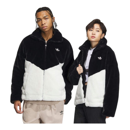 Adidas men/women faux fur jacket