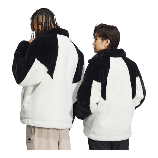 Adidas men/women faux fur jacket