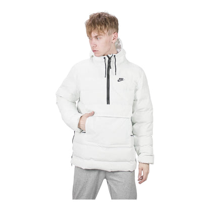 Nike full white jacket