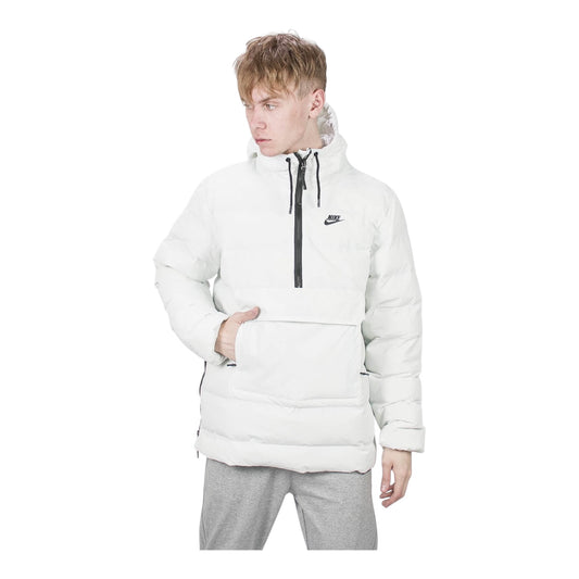 Nike full white jacket