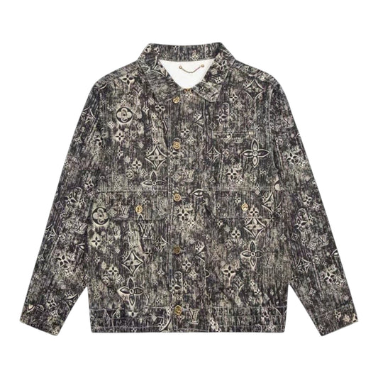 Louis Vuitton Printed denim jacket