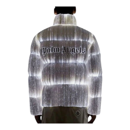 MONCLER Palm Angels MAYA 70 Down Jacket Puffer LED Light Glow Bright White