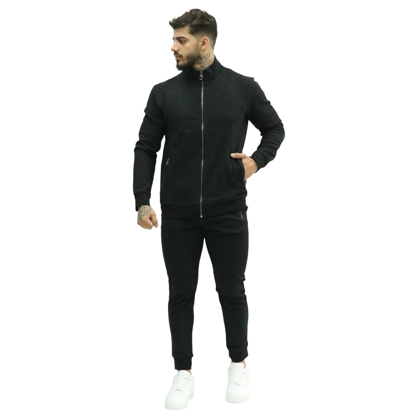 Louis Vuitton monogram logo tracksuit