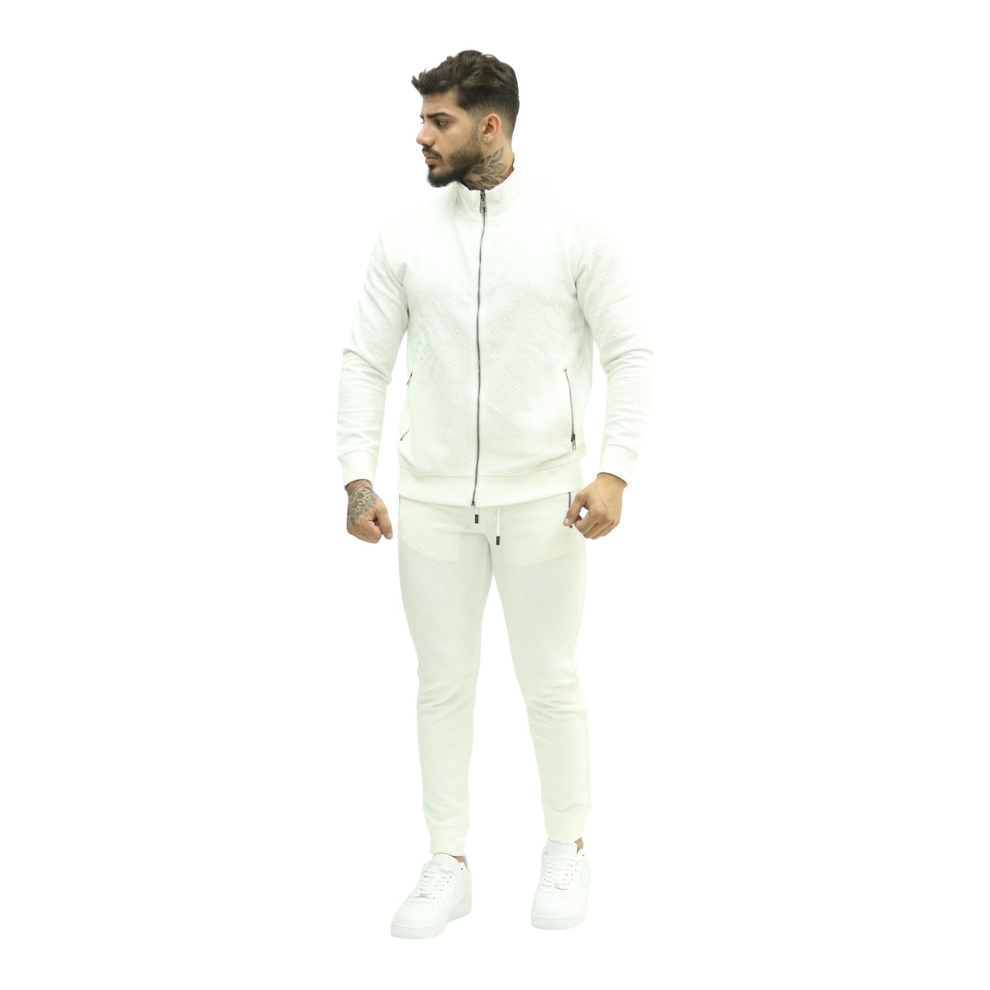 Louis Vuitton monogram logo tracksuit