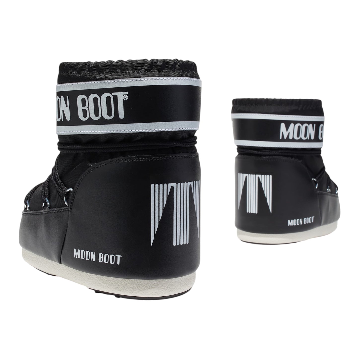 ICON LOW BLACK NYLON BOOTS