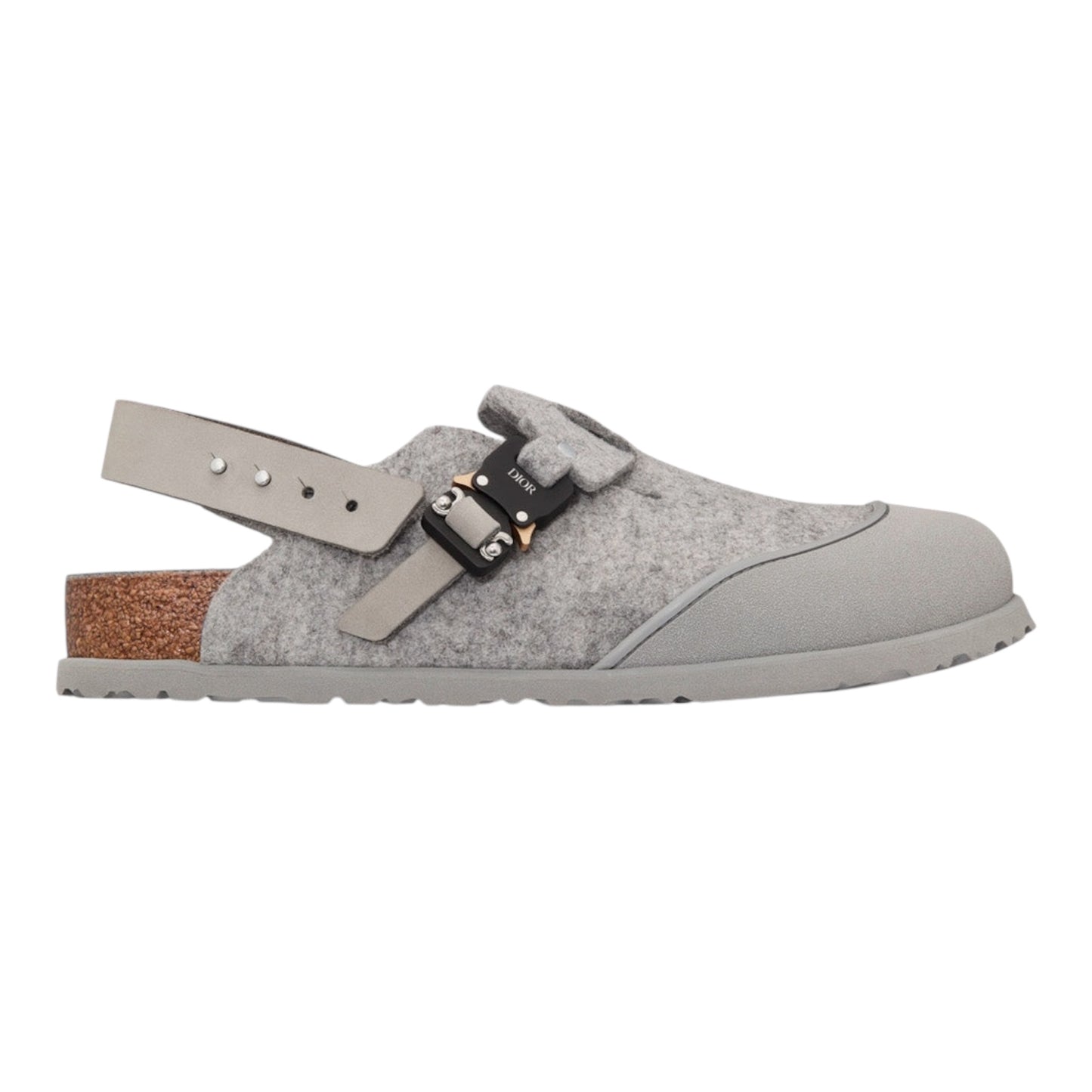 Dior x Birkenstock Tokio Mule Grey