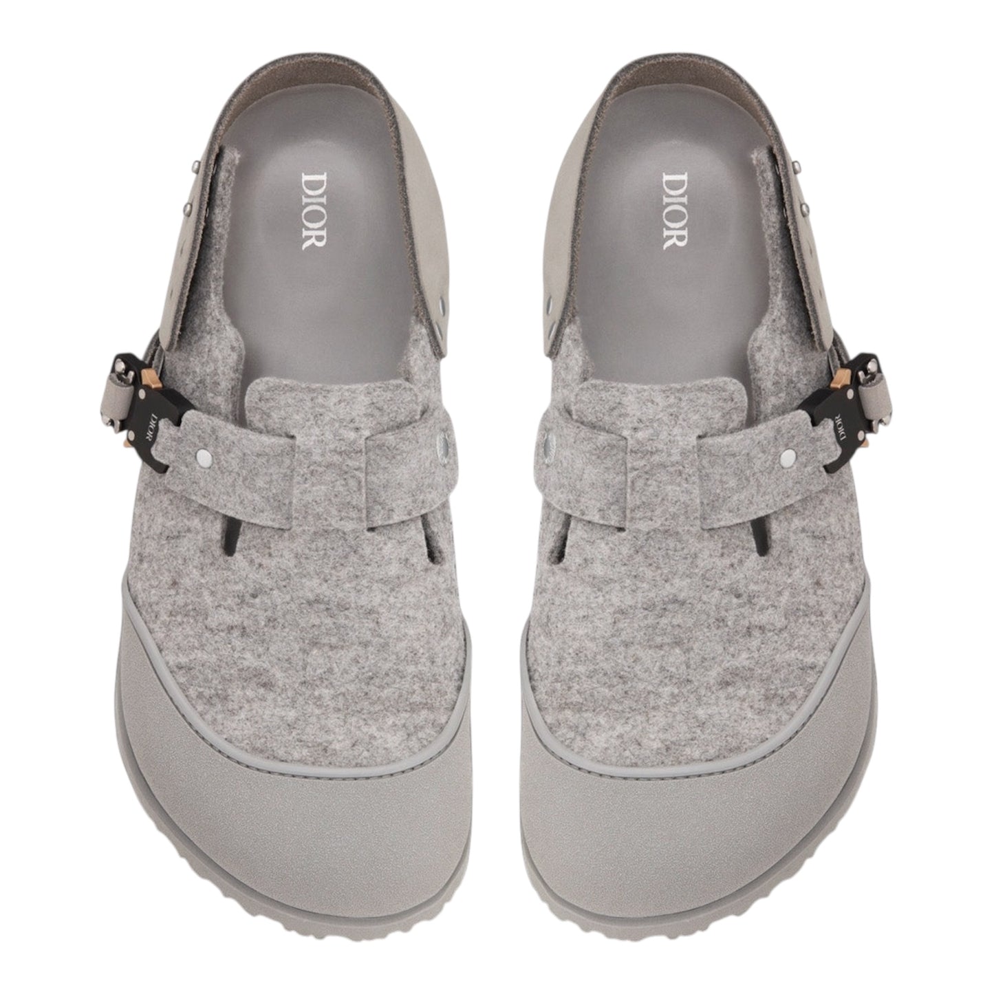 Dior x Birkenstock Tokio Mule Grey