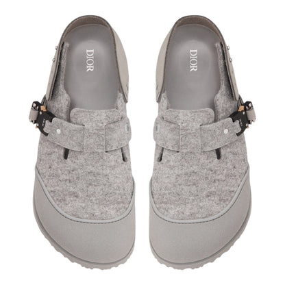 Dior x Birkenstock Tokio Mule Grey
