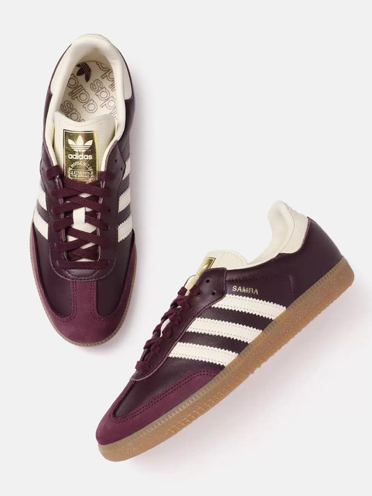Adidas samba OG burgundy